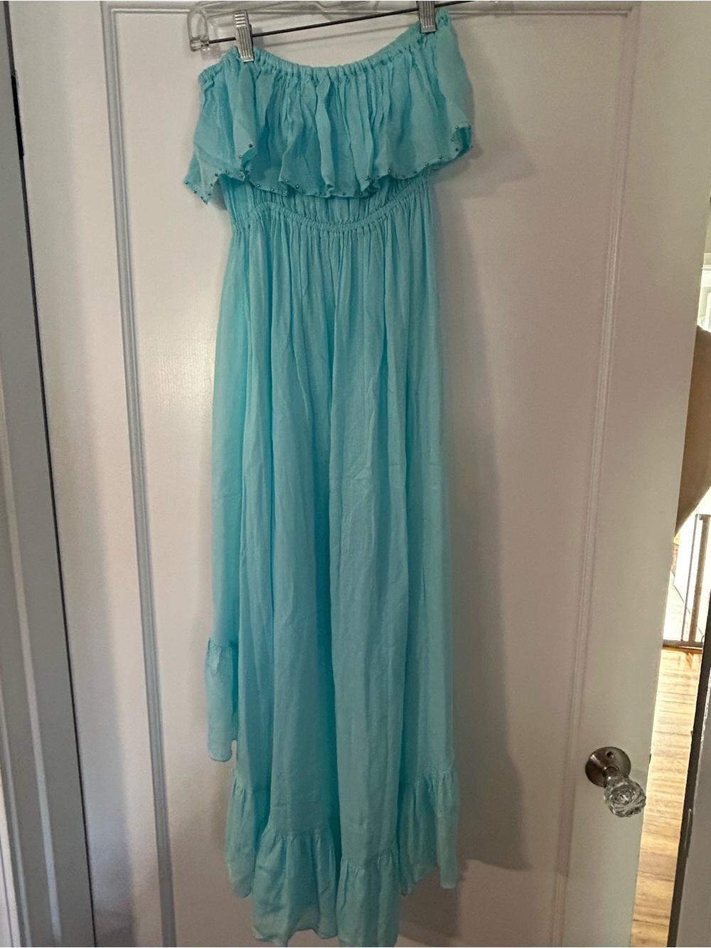 Strapless sundress